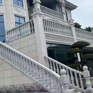 朝阳 芝麻白别墅，栏杆