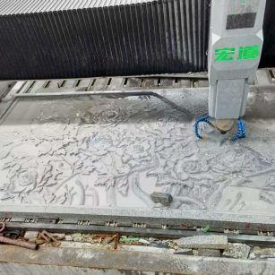 朝阳 别墅墙面石材雕刻