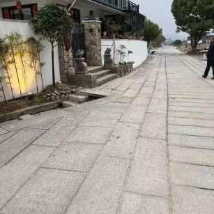 朝阳仿古石铺装效果