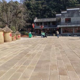 朝阳仿古石铺装效果