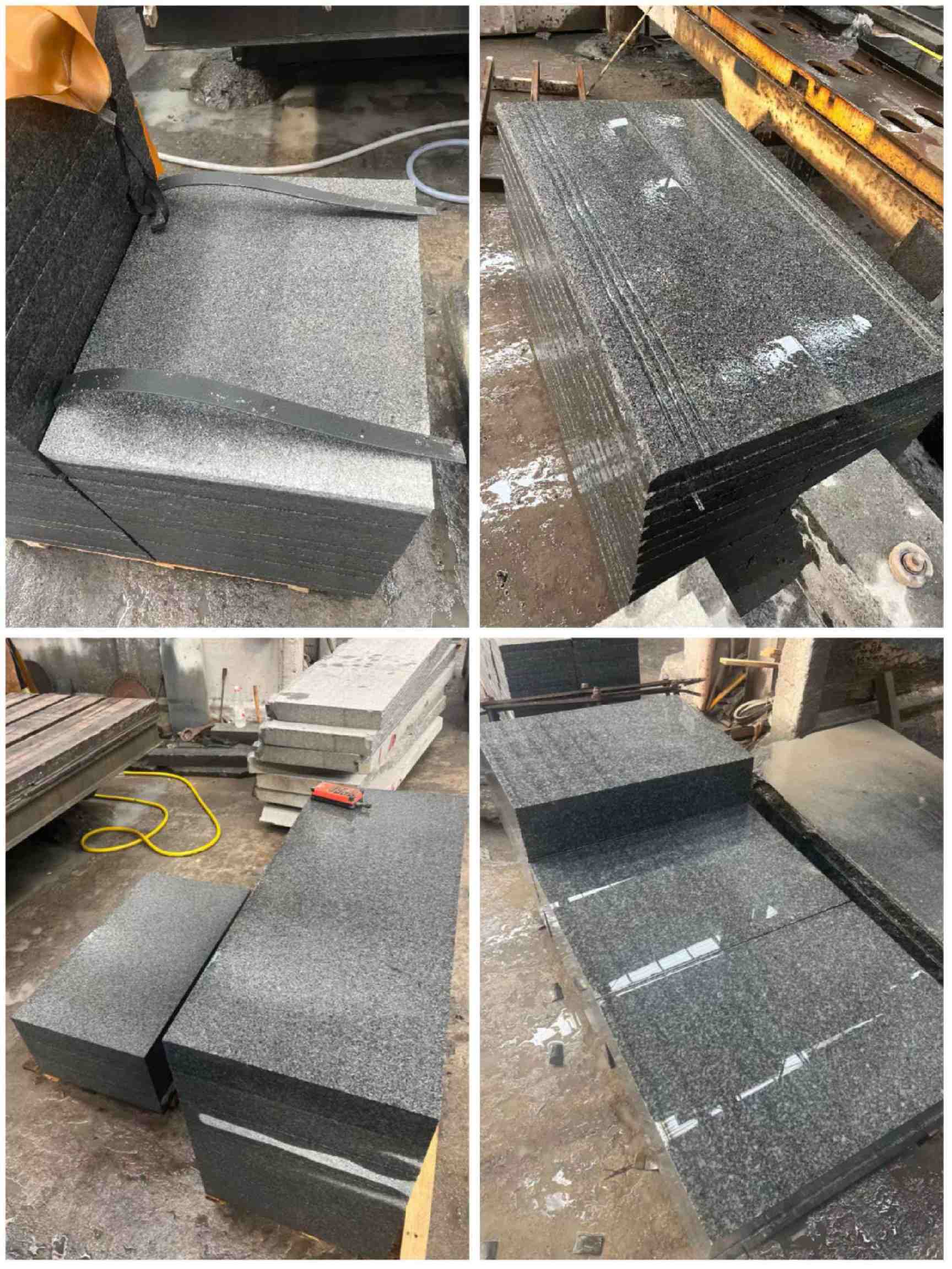 朝阳 芝麻黑地铺石材