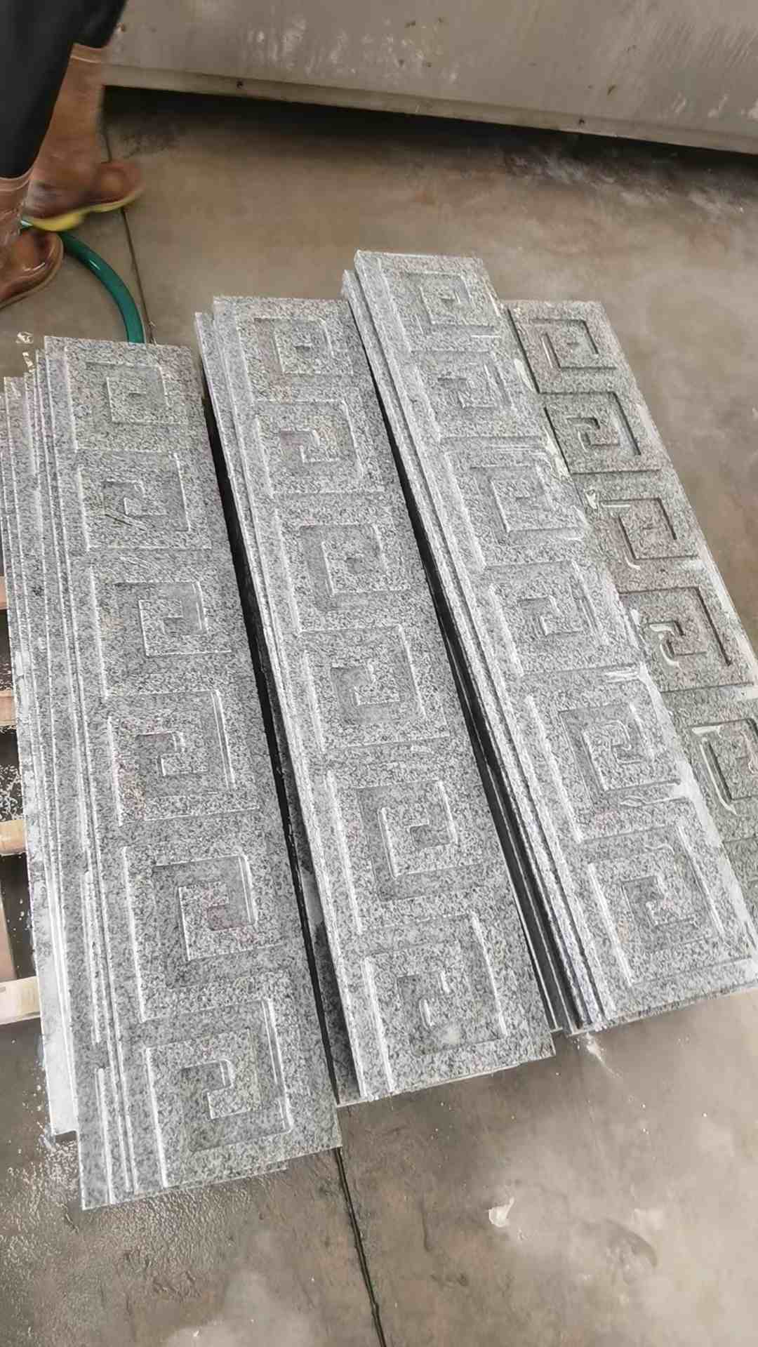朝阳 别墅回纹线条，雕刻