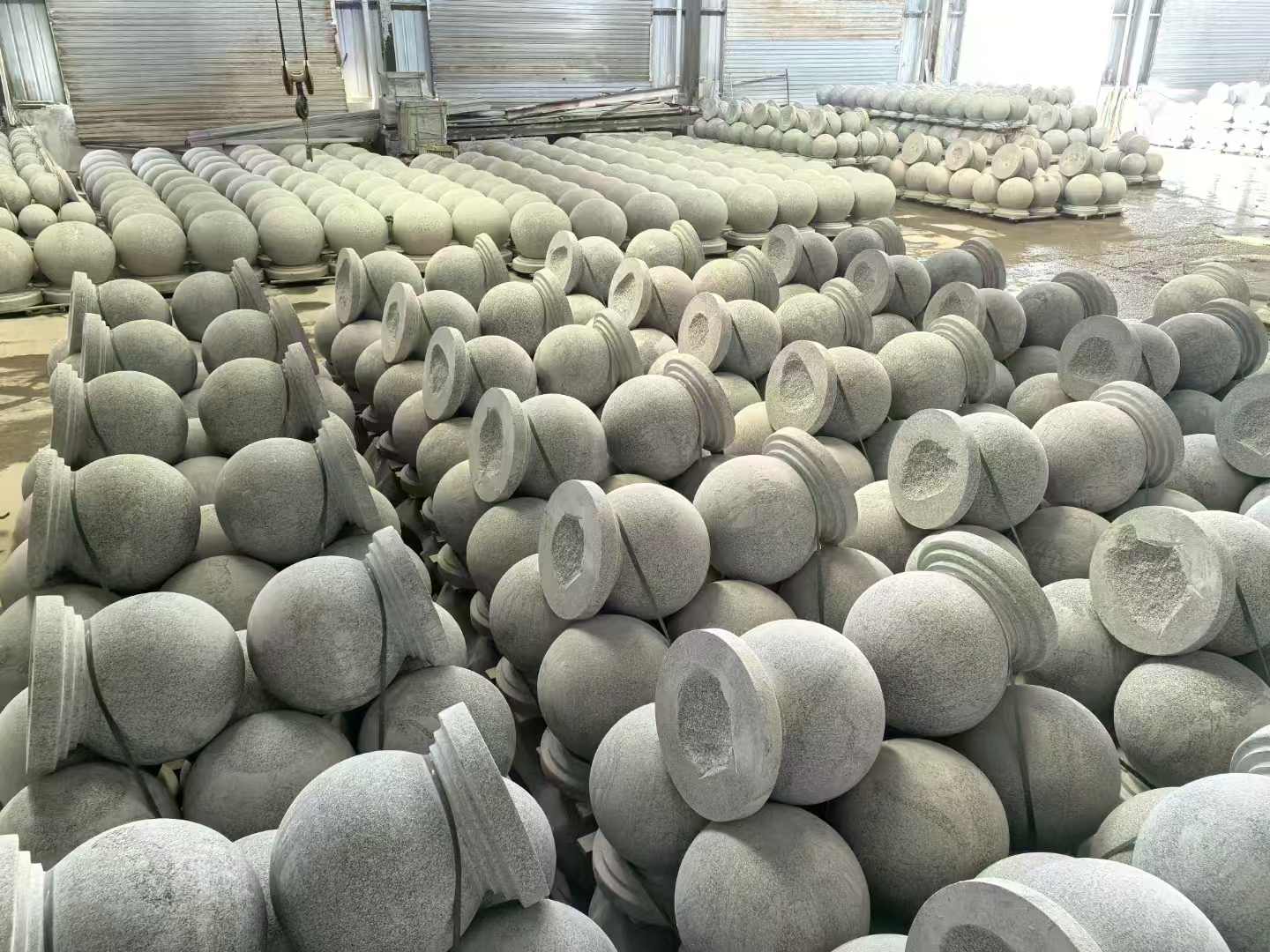 朝阳石材挡车球