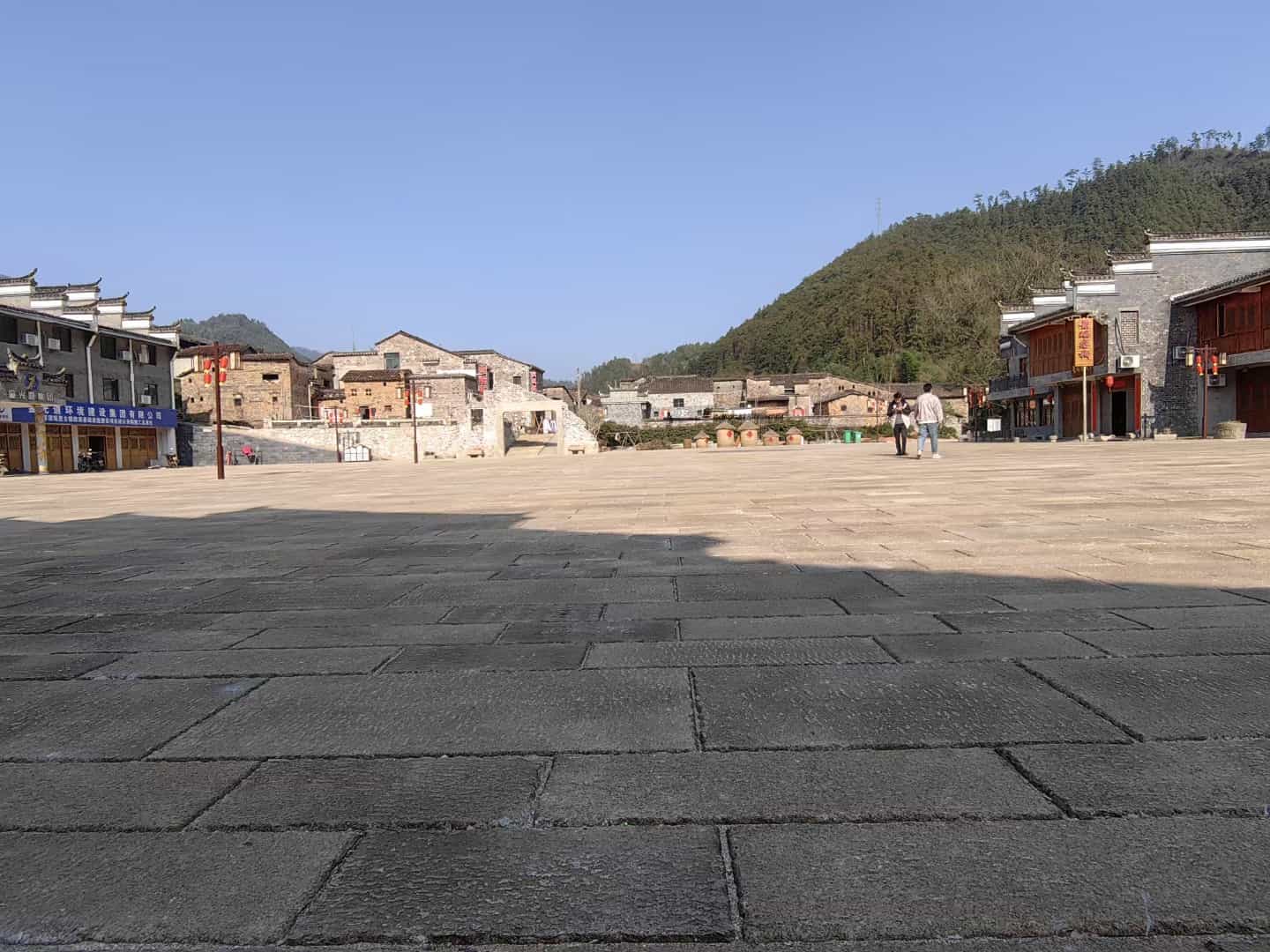 朝阳仿古石铺装效果