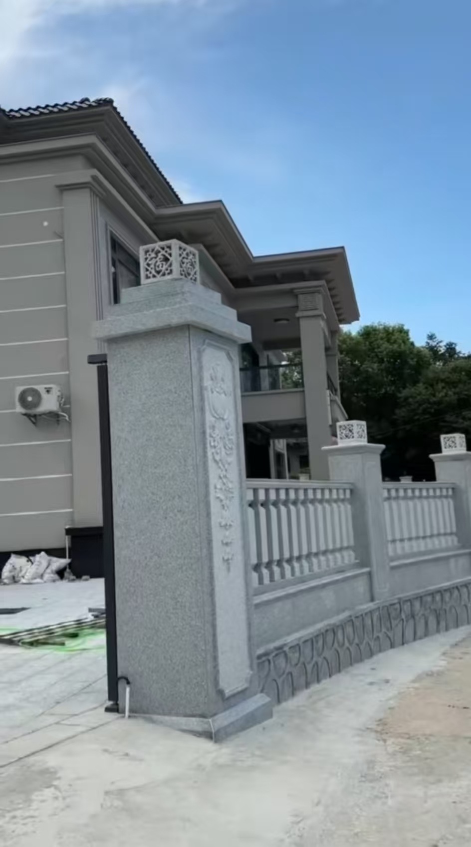 朝阳 芝麻白别墅围墙栏杆，私人订制