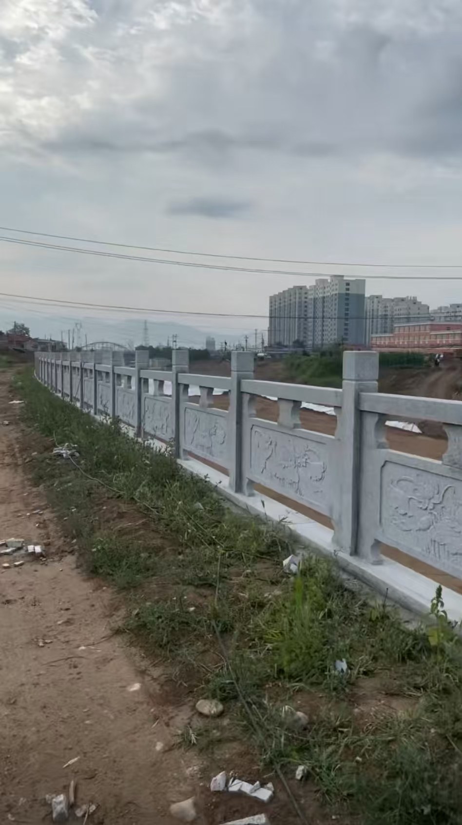 朝阳 石材河道栏杆